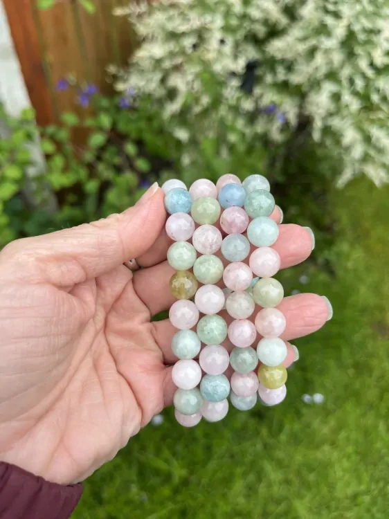 Morganit s Akvamarínem