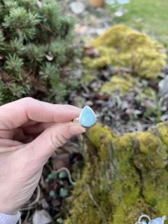 Larimar prsten Ag925