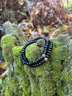 Onyx faset náramek 