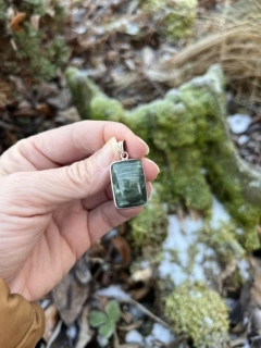 Serafinit přívěšek Ag 925