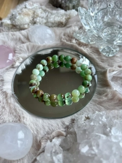 Chryzopras náramek 